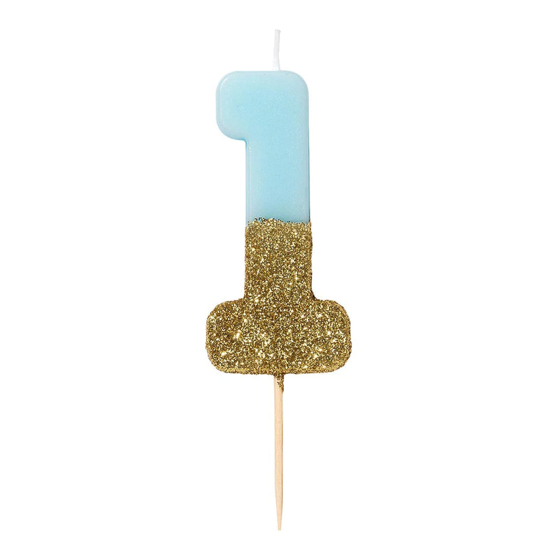 CANDLE - 1 - BLUE