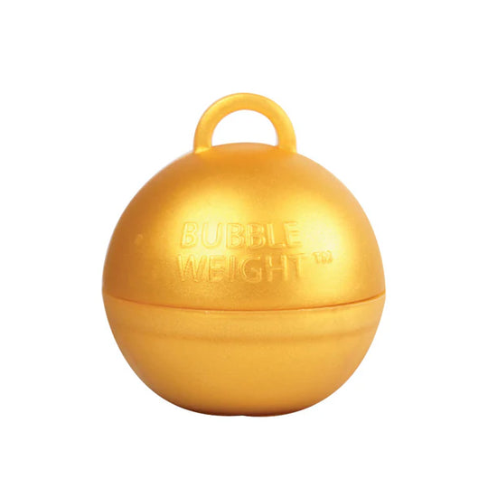 BUBBLE BALLOON WEIGHT - GOLD