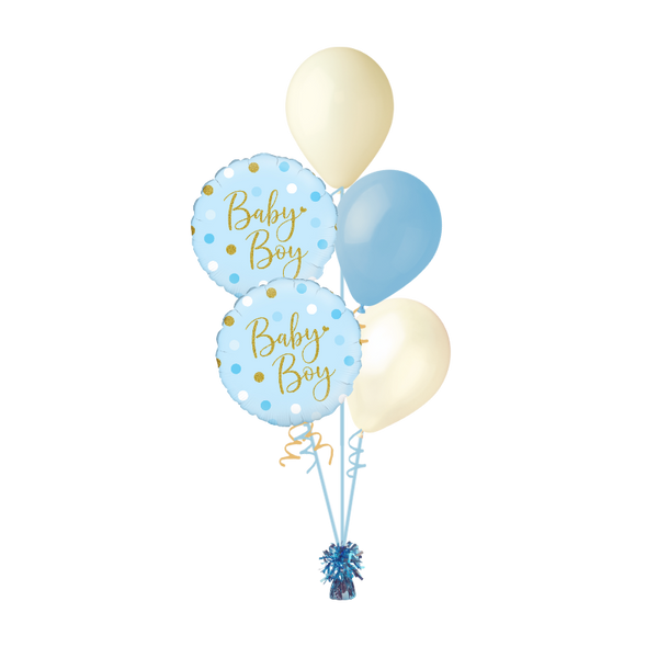 BOUQUET - BABY BOY - SPARKLING DOTS