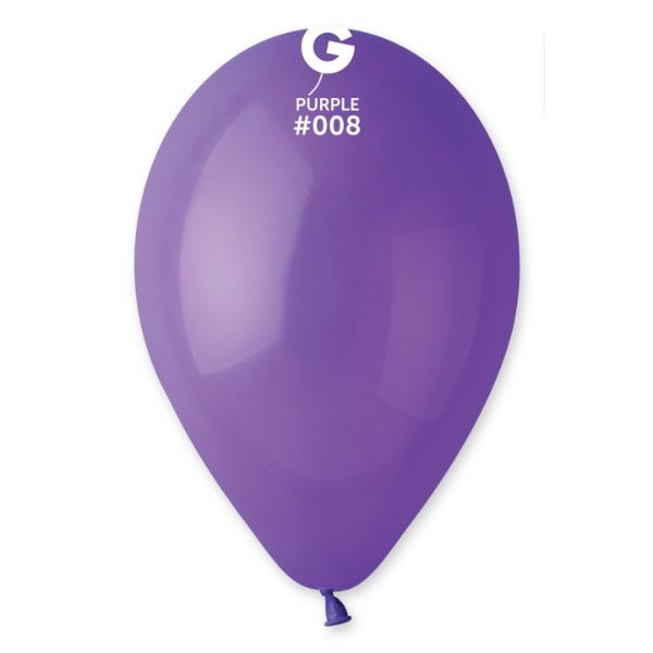 13" LATEX - PURPLE #008 - PACK OF 50