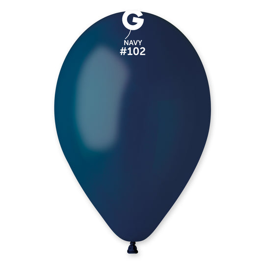 13" LATEX - NAVY #102 - PACK OF 50