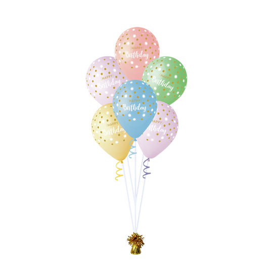 BOUQUET - HAPPY BDAY DOTS