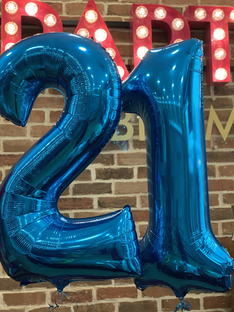 JUMBO NUMBER - 1 - BLUE