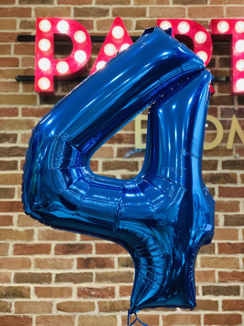 JUMBO NUMBER - 4 - BLUE