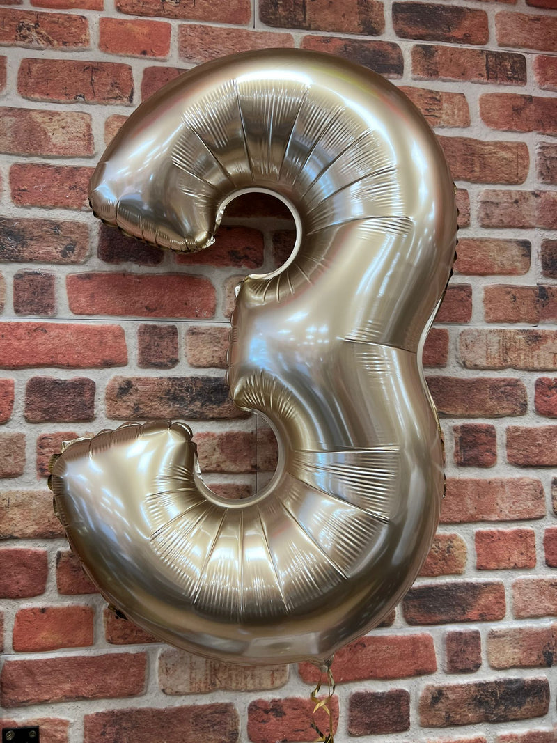 JUMBO NUMBER - 3 - GOLD SILK