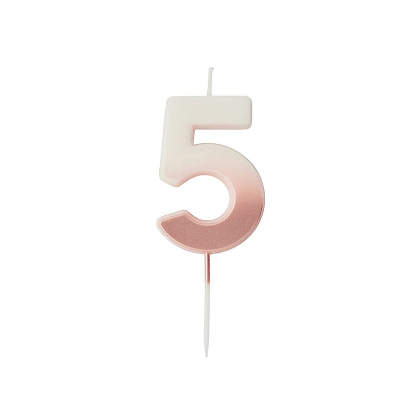 CANDLE - 5 - ROSEGOLD OMBRE