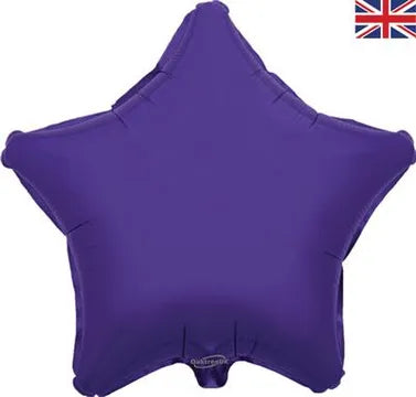 METALLIC - STAR - PURPLE