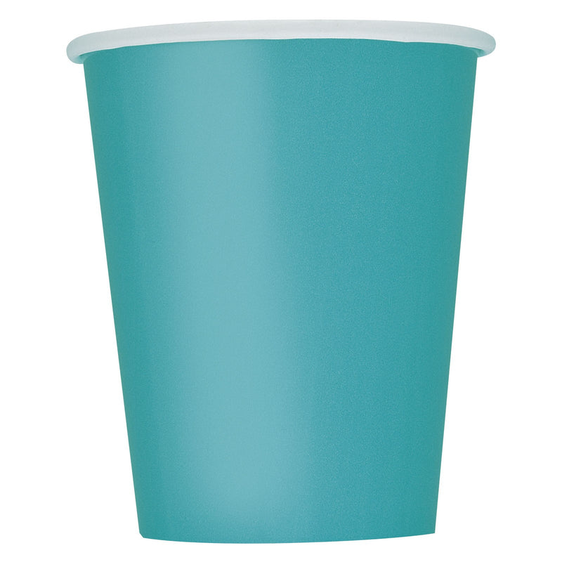 CUPS - CARIBBEAN TEAL - PACK OF 14