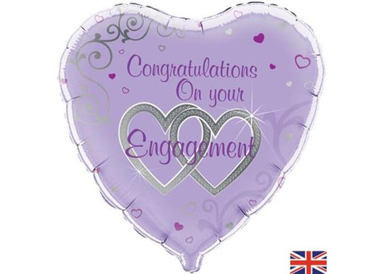 18" FOIL - CONGRATS ENGAGEMENT