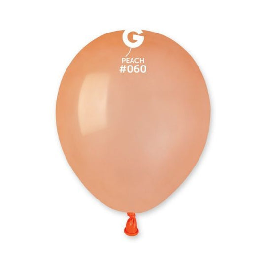 5" LATEX - PEACH #060 - PACK OF 50