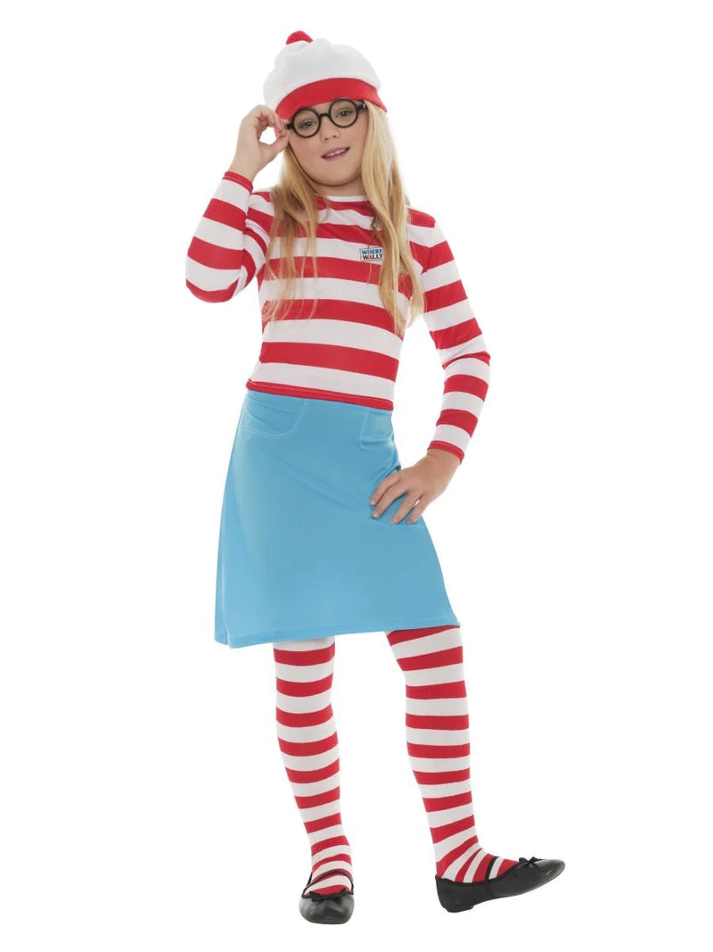 CHILD COSTUME - WHERE'S WALLY? WENDA