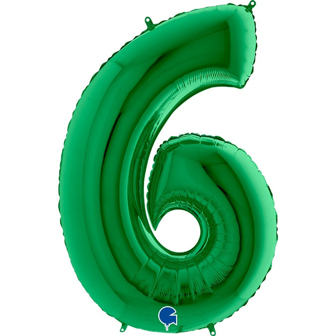 JUMBO NUMBER - 6 - GREEN