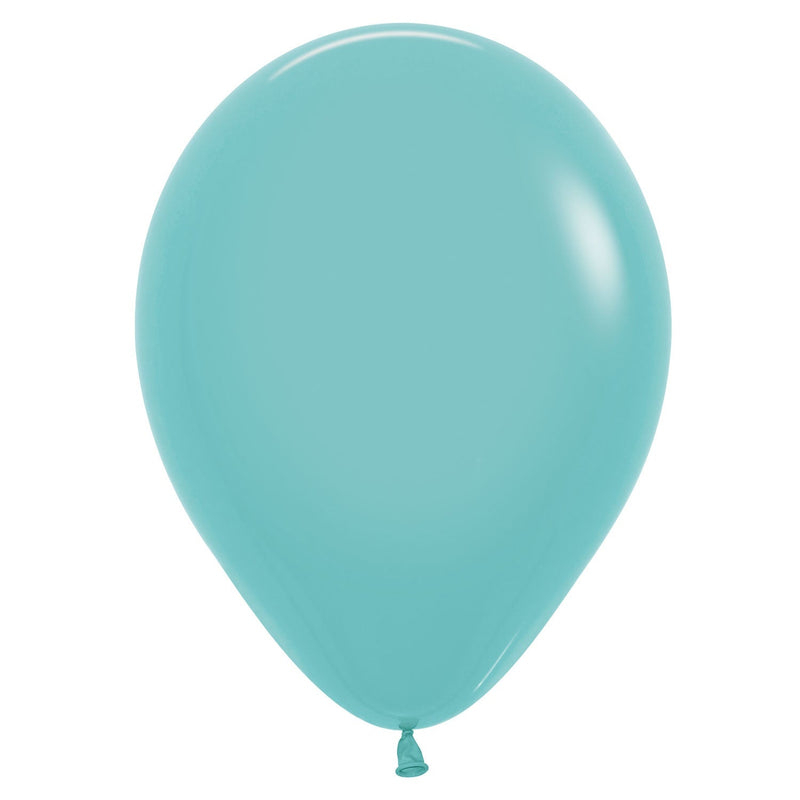 12" LATEX - AQUAMARINE - PACK OF 50-Latex Balloon Packs-Partica Party