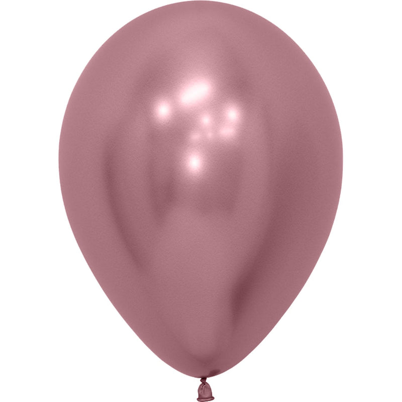 12" LATEX - CHROME PINK - PACK OF 50-Latex Balloon Packs-Partica Party