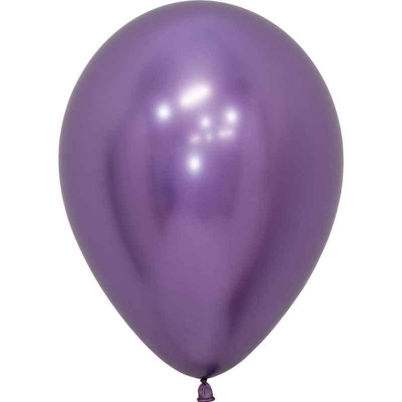 12" LATEX - CHROME VIOLET - PACK OF 50-Latex Balloon Packs-Partica Party