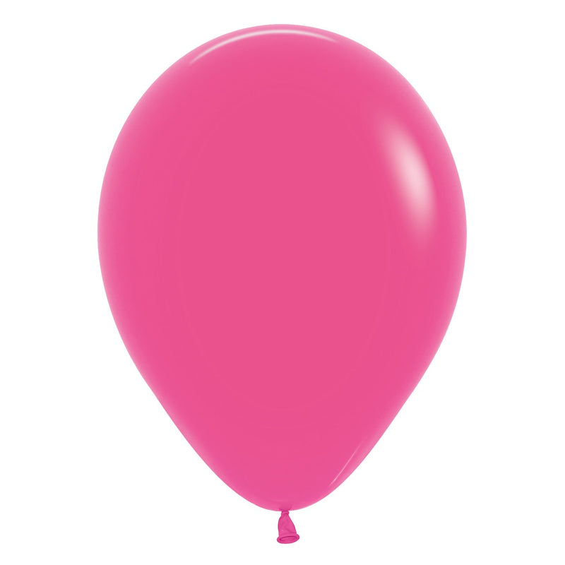 12" LATEX - FUCHSIA - PACK OF 50-Latex Balloon Packs-Partica Party