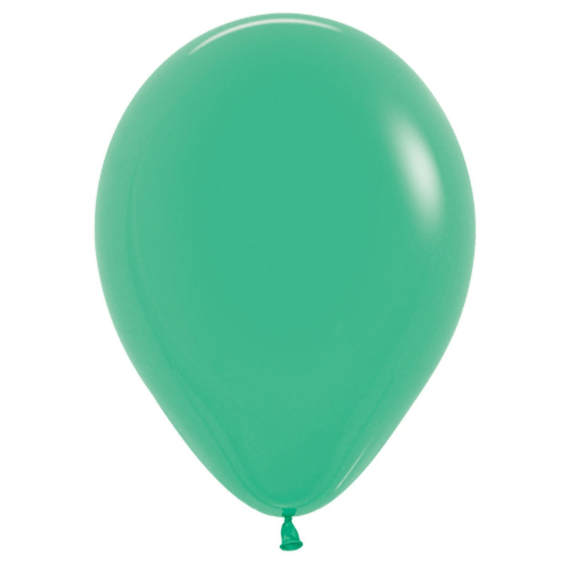 12" LATEX - GREEN - PACK OF 50-Latex Balloon Packs-Partica Party