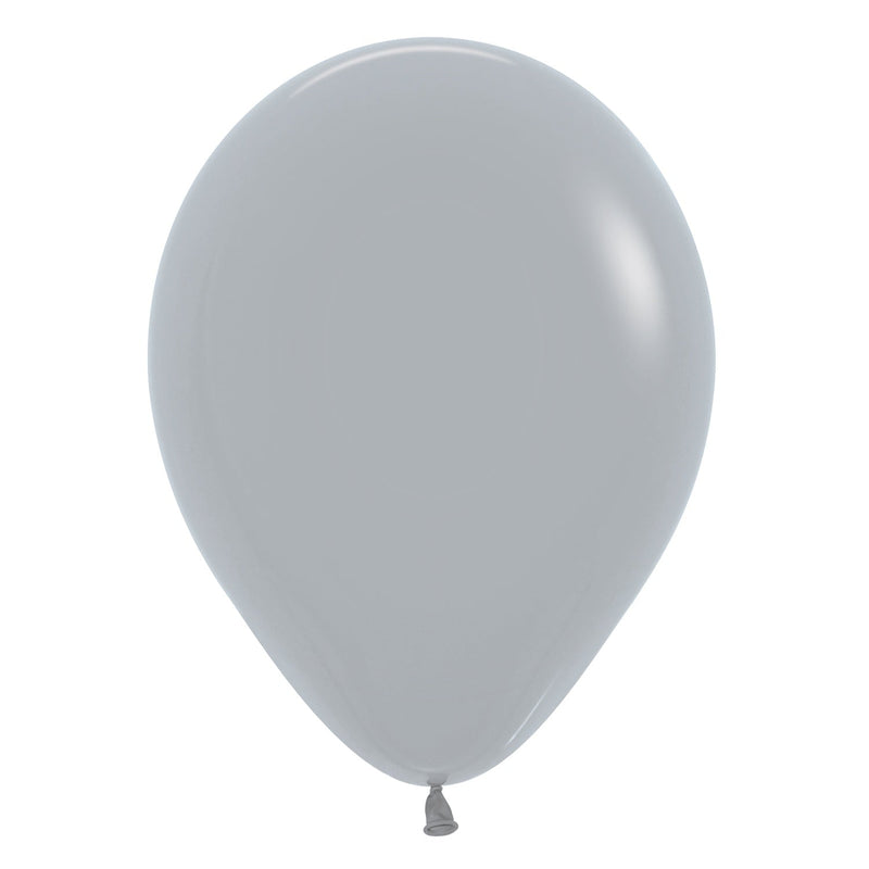 12" LATEX - GREY - PACK OF 50-Latex Balloon Packs-Partica Party