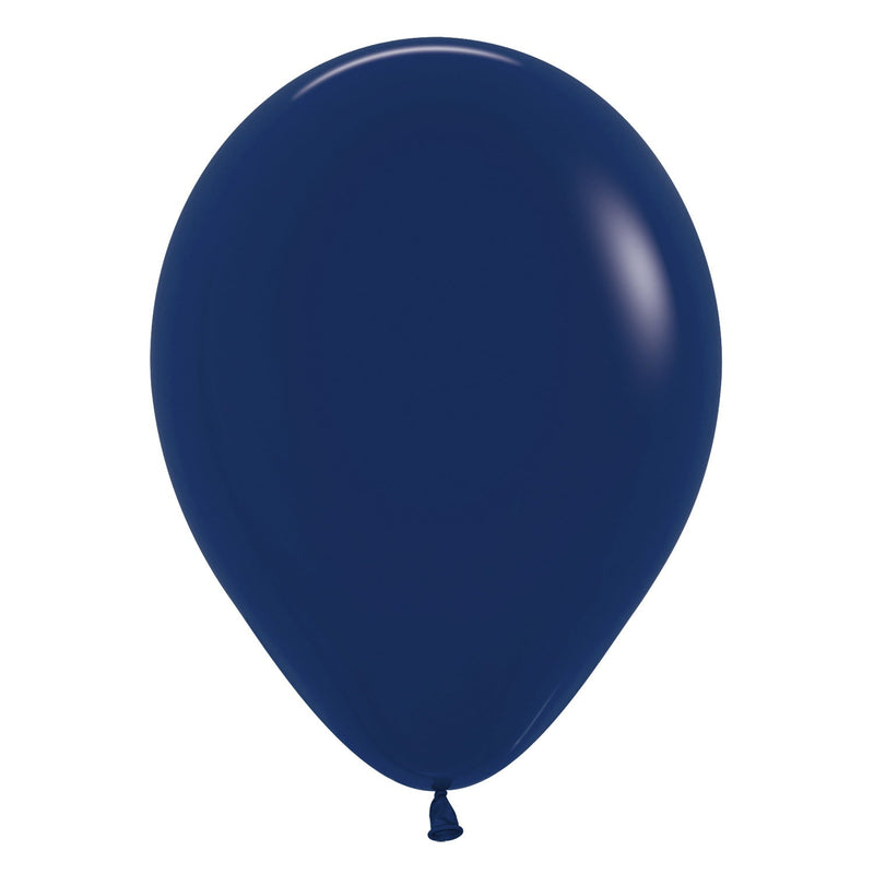 12" LATEX - NAVY BLUE - PACK OF 50-Latex Balloon Packs-Partica Party