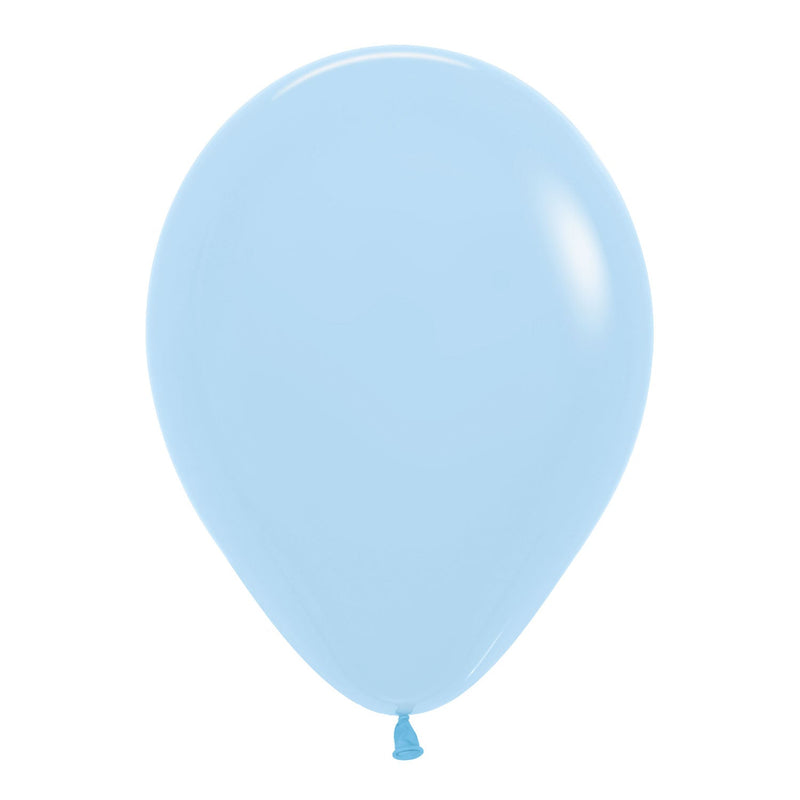 12" LATEX - PASTEL BLUE-LATEX 12"-Partica Party