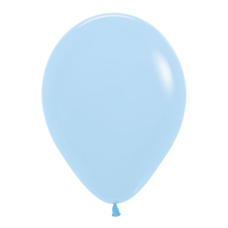 12" LATEX - PASTEL BLUE - PACK OF 50-Latex Balloon Packs-Partica Party