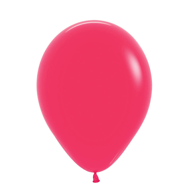 12" LATEX - RASPBERRY - PACK OF 50-Latex Balloon Packs-Partica Party
