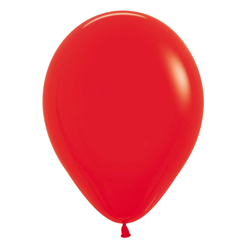 12" LATEX - RED-LATEX 12"-Partica Party
