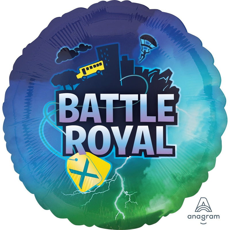 18" FOIL - BATTLE ROYAL-Game Balloons-Partica Party