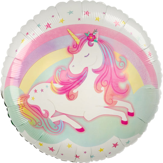18" FOIL - ENCHANTED UNICORN