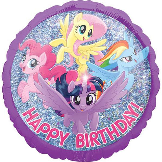 18" FOIL - HAPPY BIRTHDAY - MY LITTLE PONY ADVENTURE