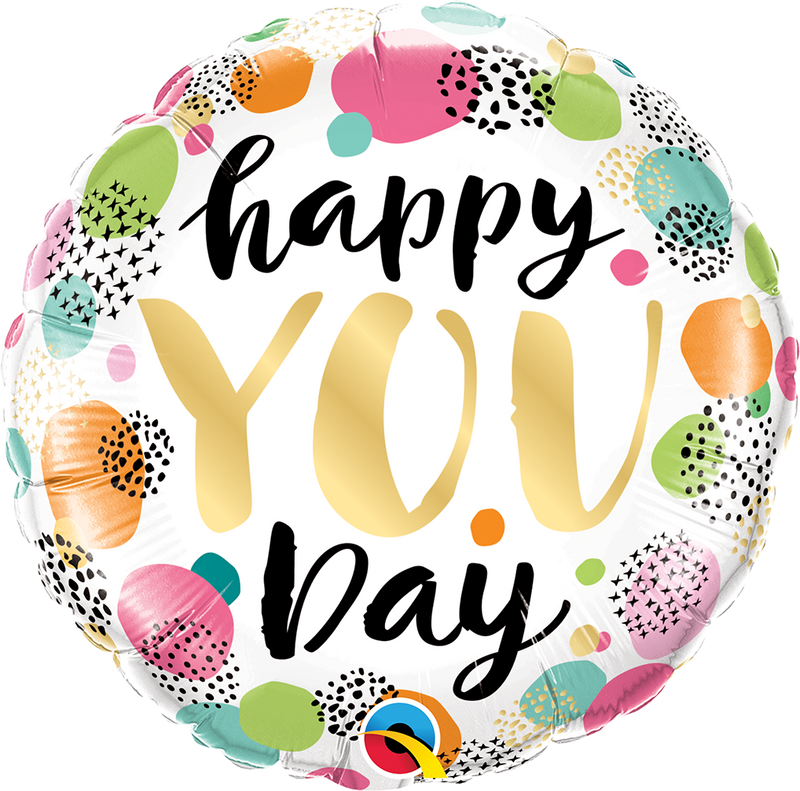 18" FOIL - HAPPY YOU DAY-18 INCH FOIL-Partica Party