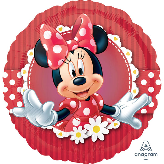 18" FOIL - MAD ABOUT MINNIE