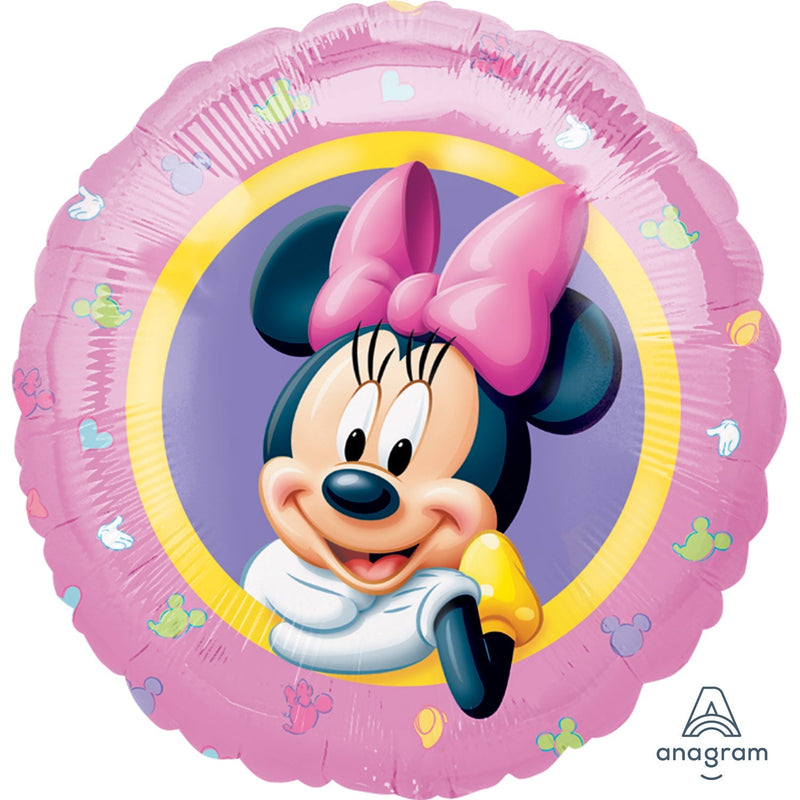 18" FOIL - MINNIE MOUSE-MICKEY & MINNIE MOUSE BALLOONS-Partica Party