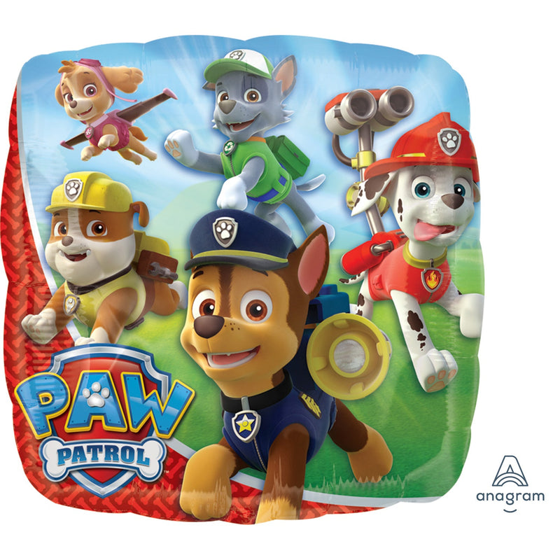 18" FOIL - PAW PATROL-PAW PATROL BALLOON-Partica Party