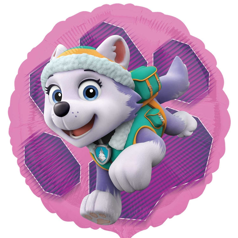 18" FOIL - PAW PATROL - PINK SKYE & EVEREST-PAW PATROL BALLOON-Partica Party