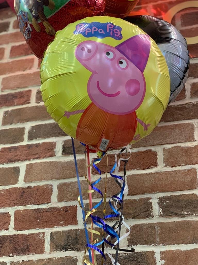 18" FOIL - PEPPA PIG - PARTY HAT-PEPPA PIG BALLOON-Partica Party