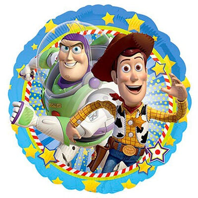 18" FOIL - TOY STORY - WOODY & BUZZ