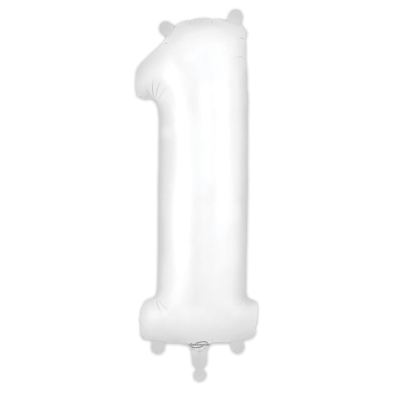 JUMBO NUMBER - 1 - MATTE WHITE