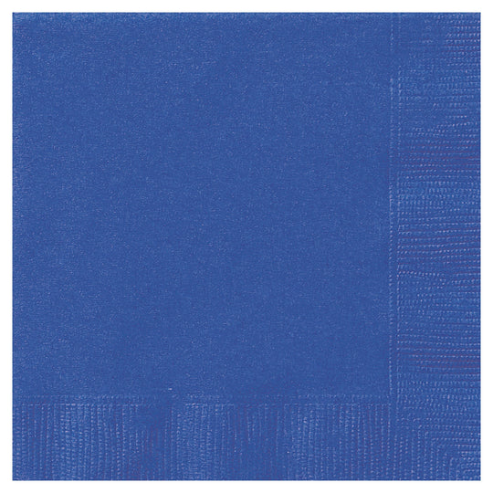 NAPKINS - ROYAL BLUE - PACK OF 20