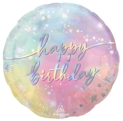 18" FOIL - LUMINOUS BIRTHDAY