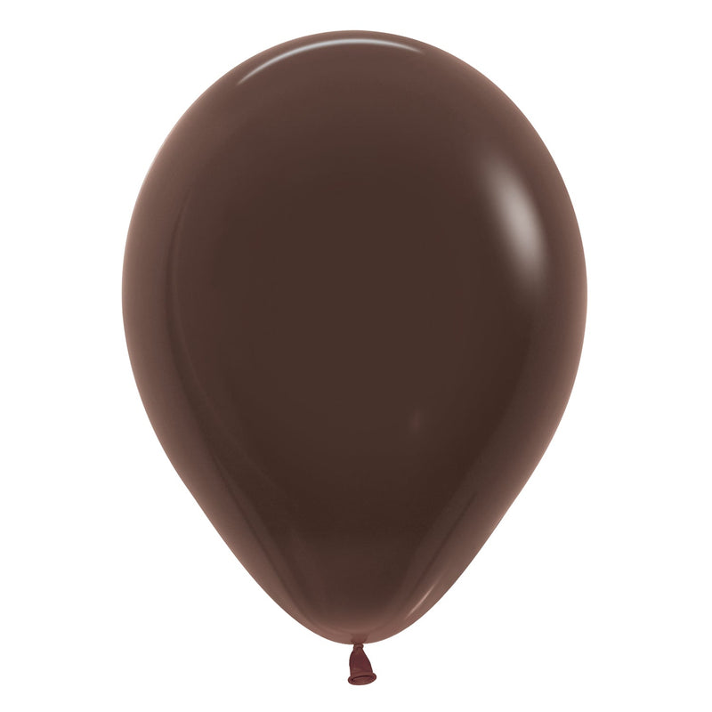 5" LATEX - CHOCOLATE - PACK OF 100-Latex Balloon Packs-Partica Party