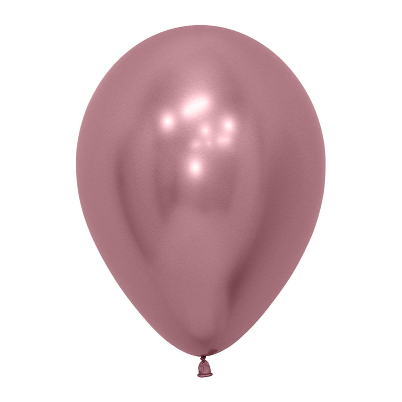 5" LATEX - CHROME PINK - PACK OF 50-Latex Balloon Packs-Partica Party