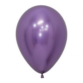 5" LATEX - CHROME VIOLET - PACK OF 50-Latex Balloon Packs-Partica Party