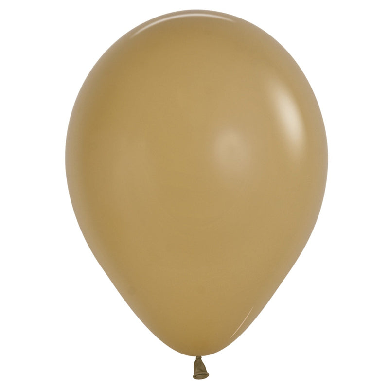 5" LATEX - LATTE - PACK OF 100-Latex Balloon Packs-Partica Party