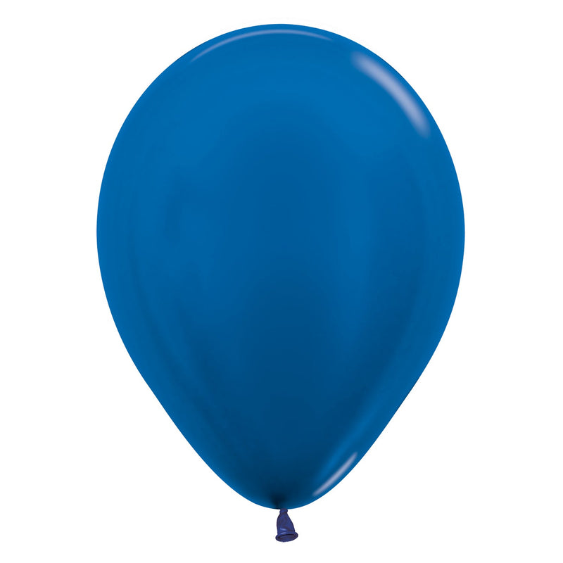 5" LATEX - METALLIC ASSORTED COLOURS - PACK OF 100-Latex Balloon Packs-Partica Party