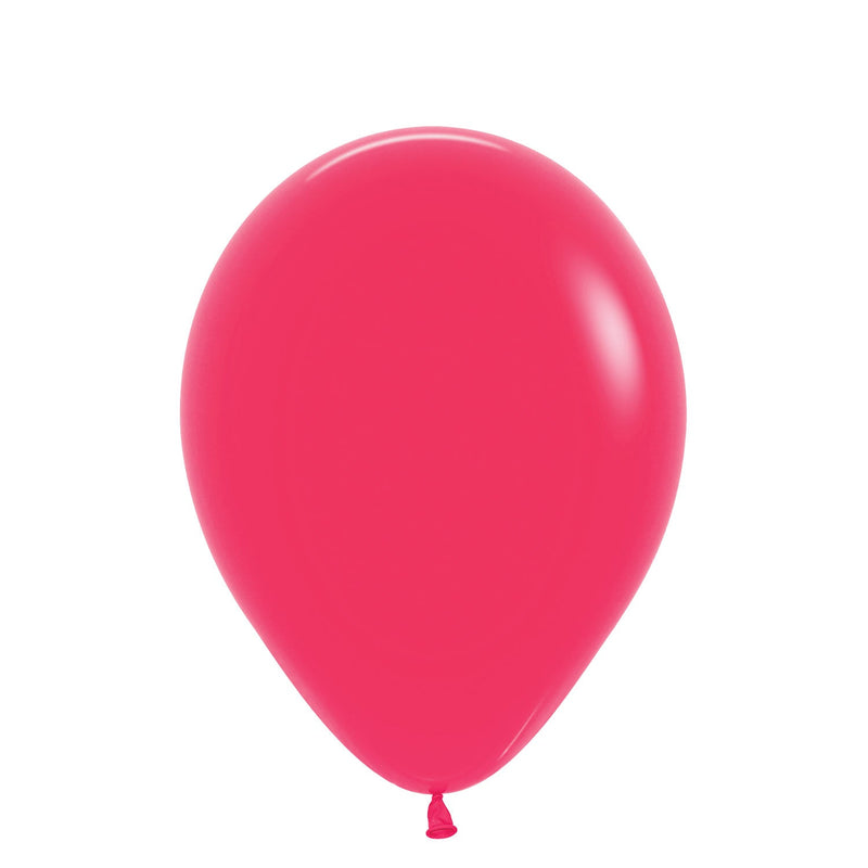 5" LATEX - RASPBERRY - PACK OF 100-Latex Balloon Packs-Partica Party