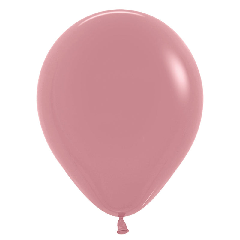 5" LATEX - ROSEWOOD - PACK OF 100-Latex Balloon Packs-Partica Party