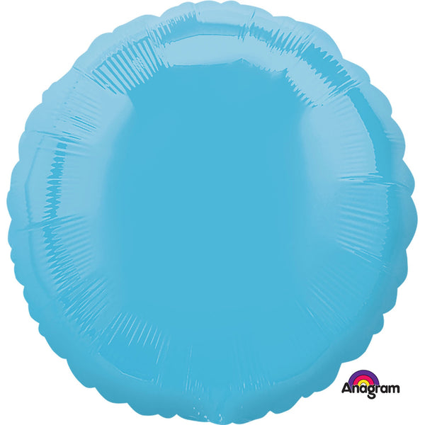 METALLIC - CIRCLE - CARIBBEAN BLUE