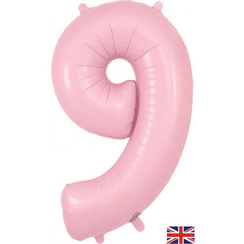 JUMBO NUMBER - 9 - MATTE PINK