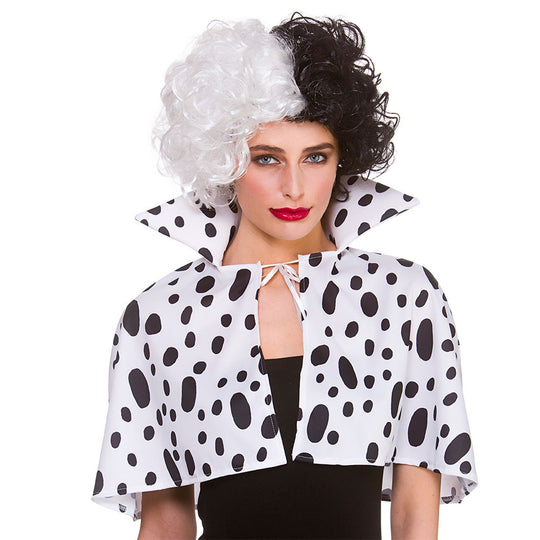 DALMATIAN CAPE WITH COLLAR